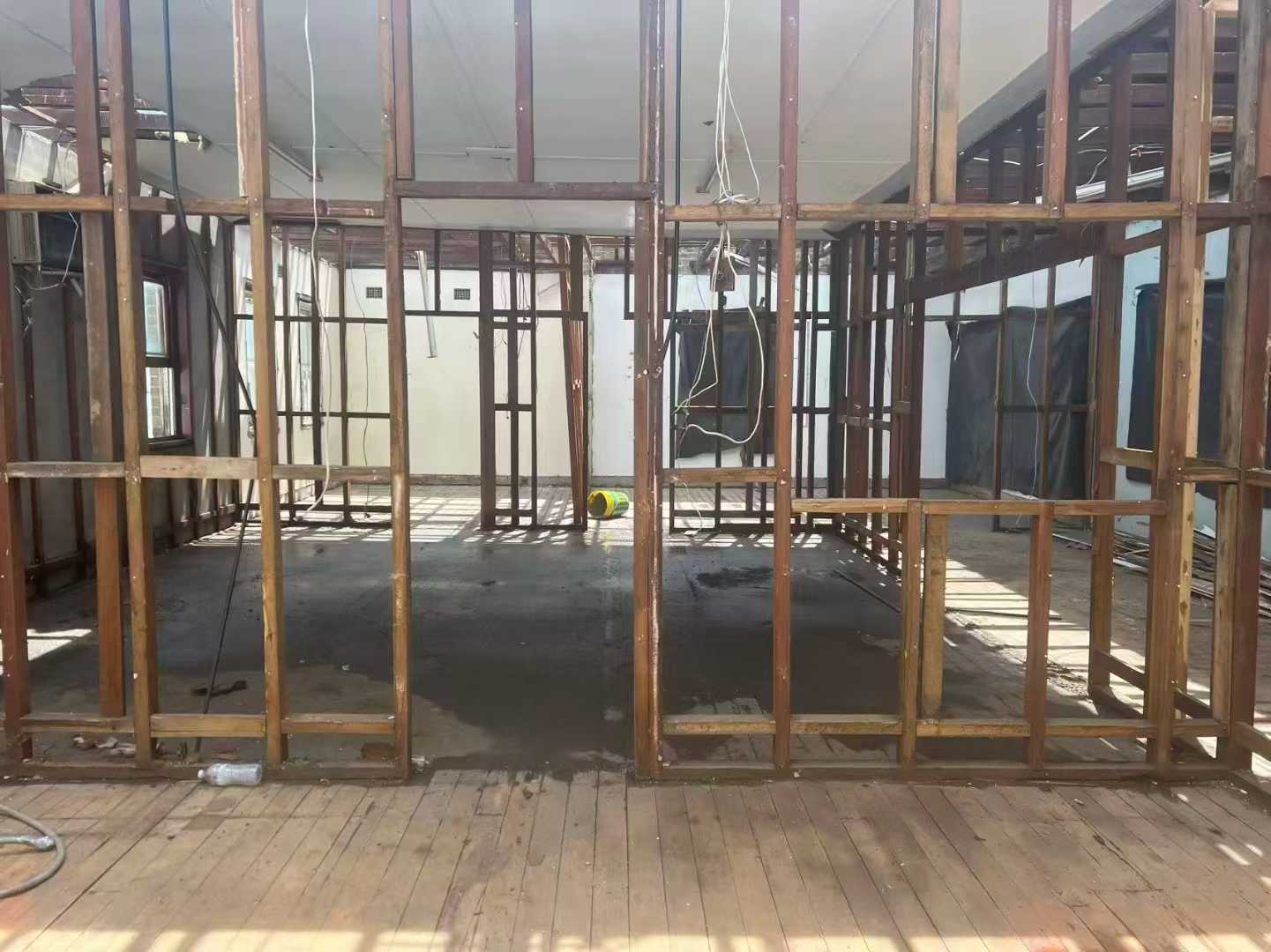 Before mould removal